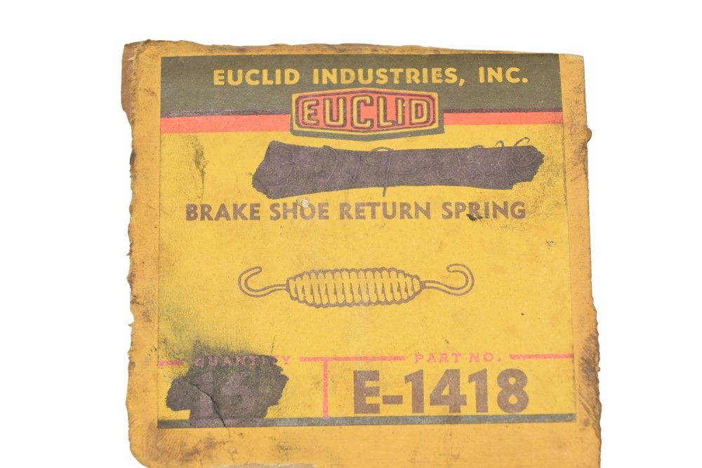 Euclid E-1418 Brake Shoe Return Spring NOS