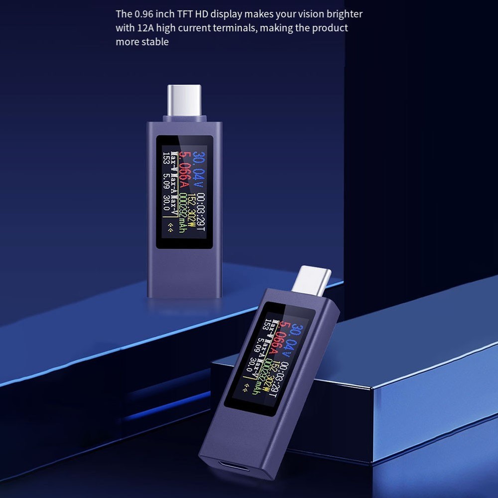 USB Tester Meter with Digital Display for Accurate Charging Measurement