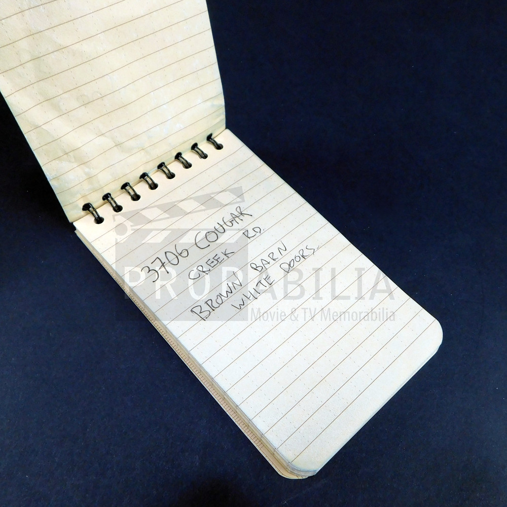 RESIDENT ALIEN Sheriff Mikes Alien Tracker Note S03E01 Original Prop (3017-4117)