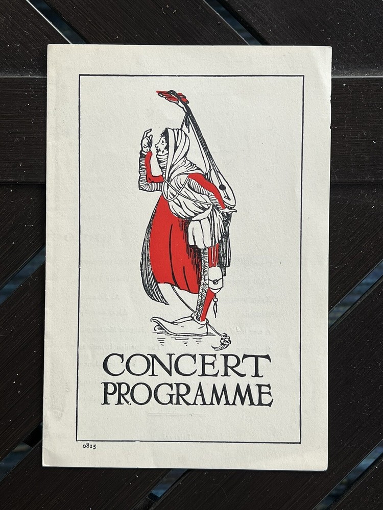 1935 Anchor-Donaldson Line Concert Program