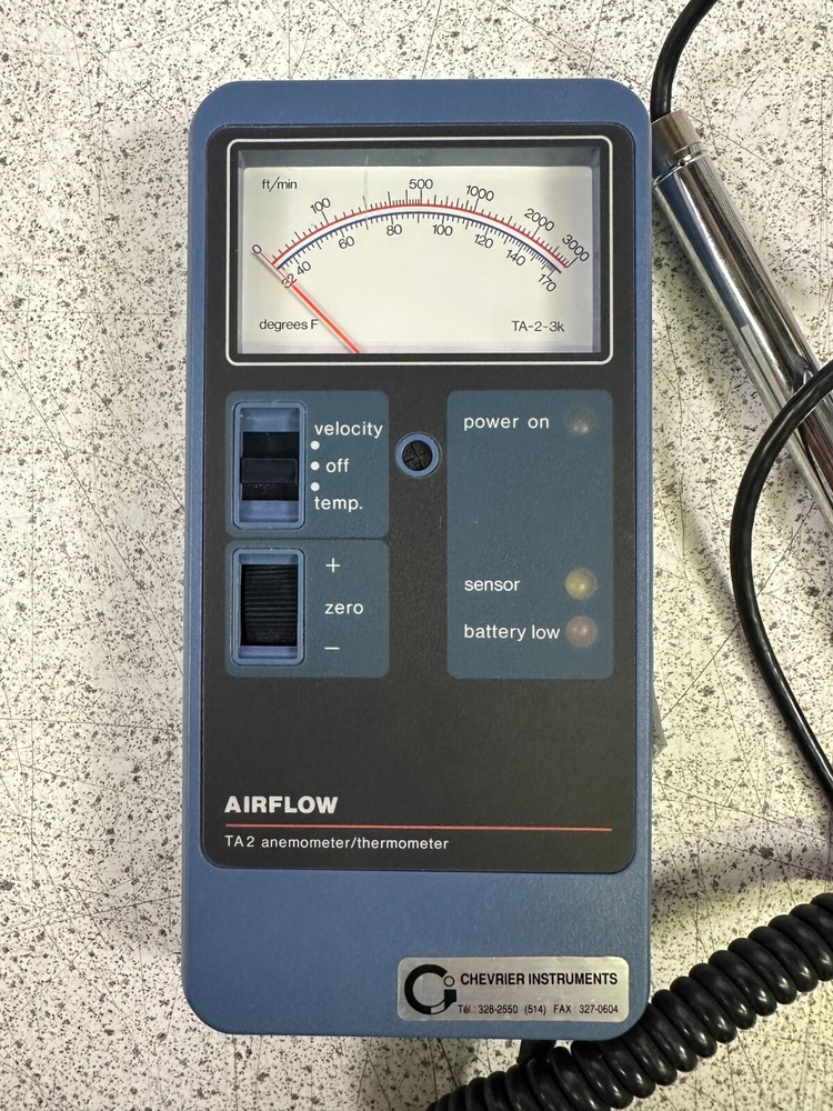 Airflow TA2 Anemometer/Thermometer