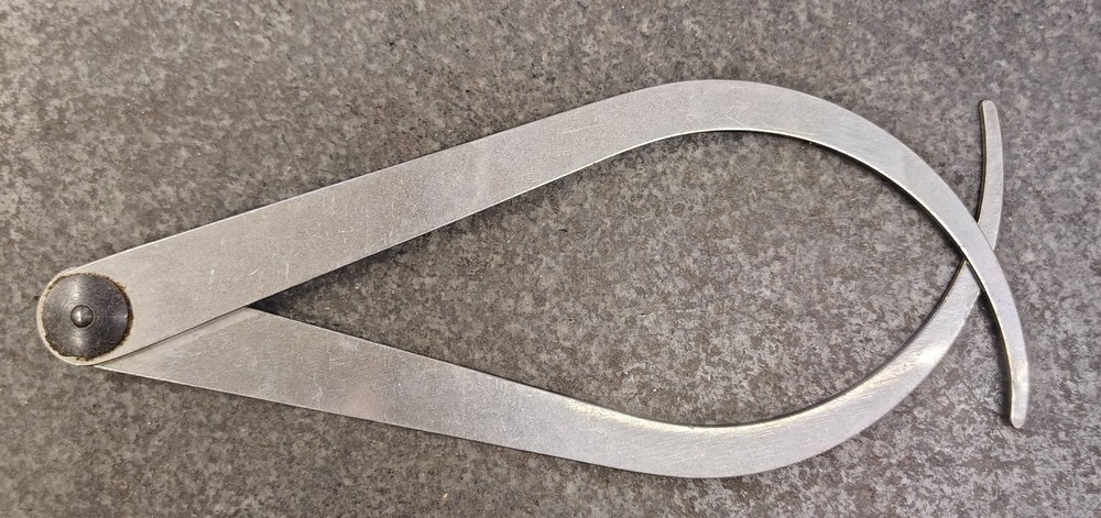 🗽MOORE & WRIGHT 10 ID / OD CALIPER MACHINIST/ TOOLMAKER EXCELLENT CONDITION