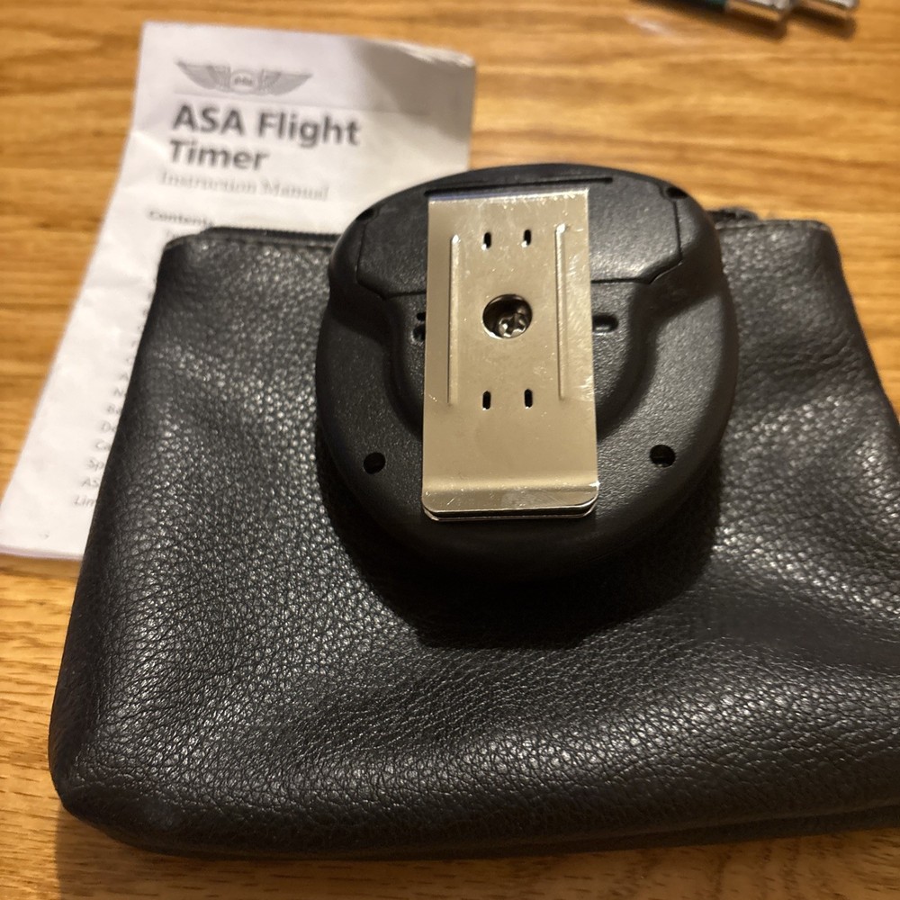 ASA Flight Timer 3| ASA-TIMER-3 | Aviation Timer | Instrument Pilot