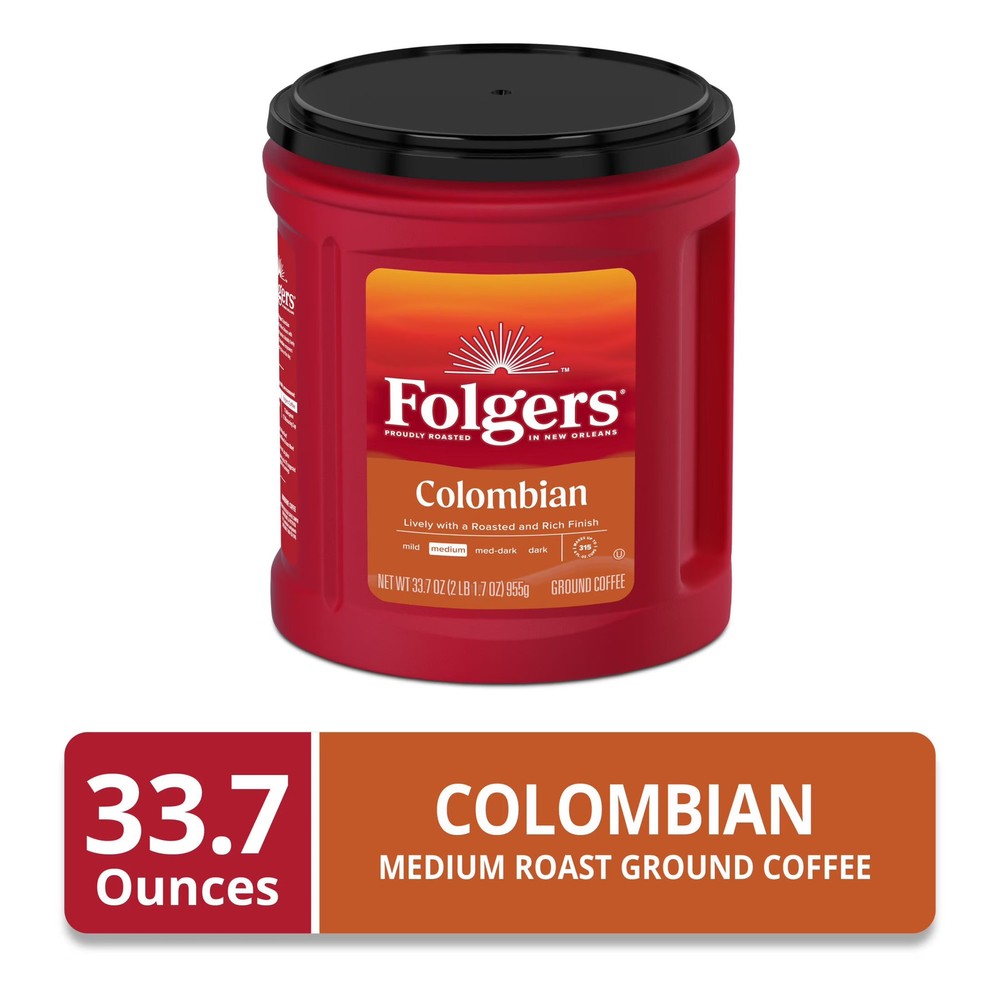Colombian Ground Coffee Medium Roast Folgers