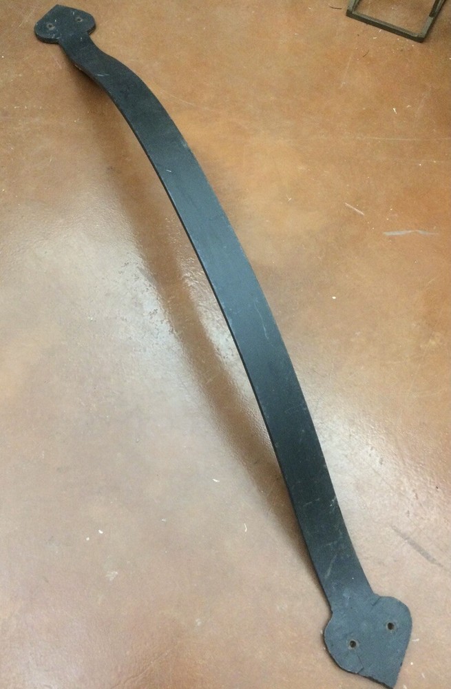 Vintage HUGE 44” Gate Handle Pull Blacksmith Steel Farmhouse Primitive Craftsman
