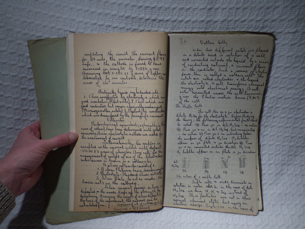 WW2 Royal Navy Artificer Training Electrical Course Notes Manual 1942
