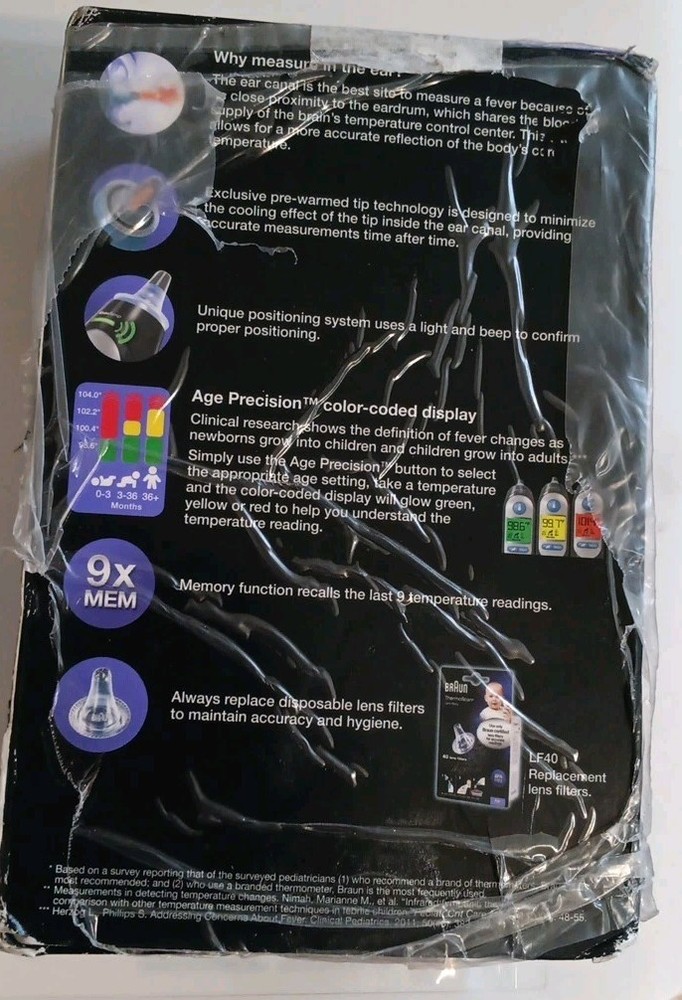 BRAUN Thermoscan 7 Ear Thermometer