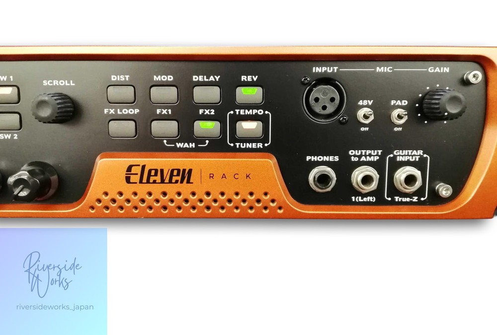 AVID ElevenRack Guitar Effects Processor - Professional Gear JP