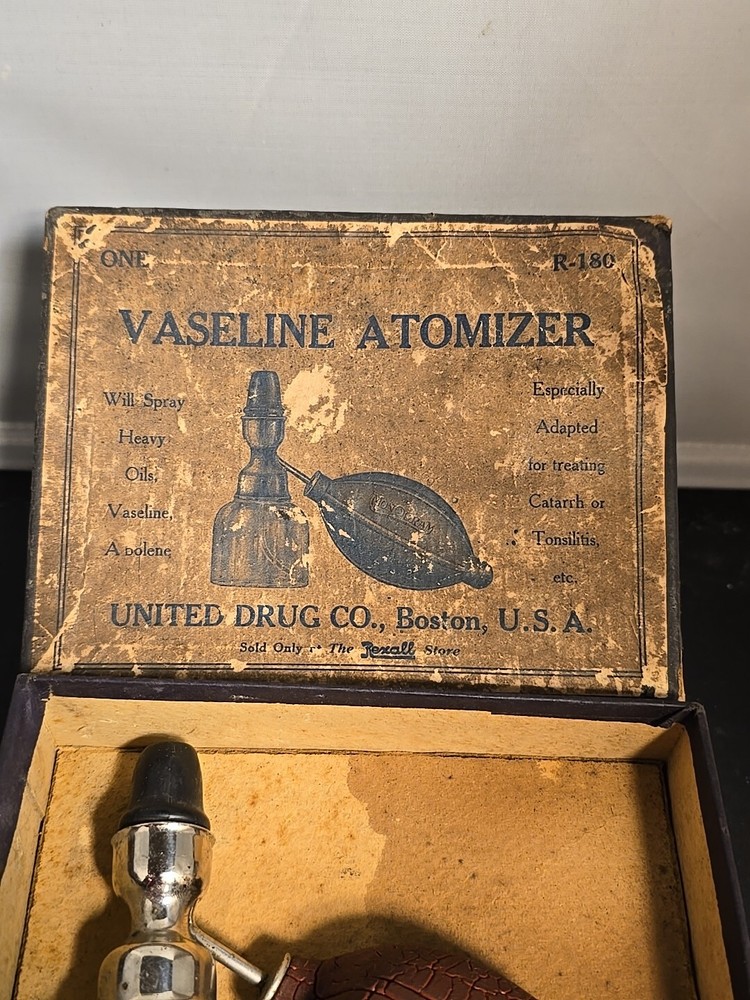 Vaseline Atomizer R 180 United Drug Co Original Box
