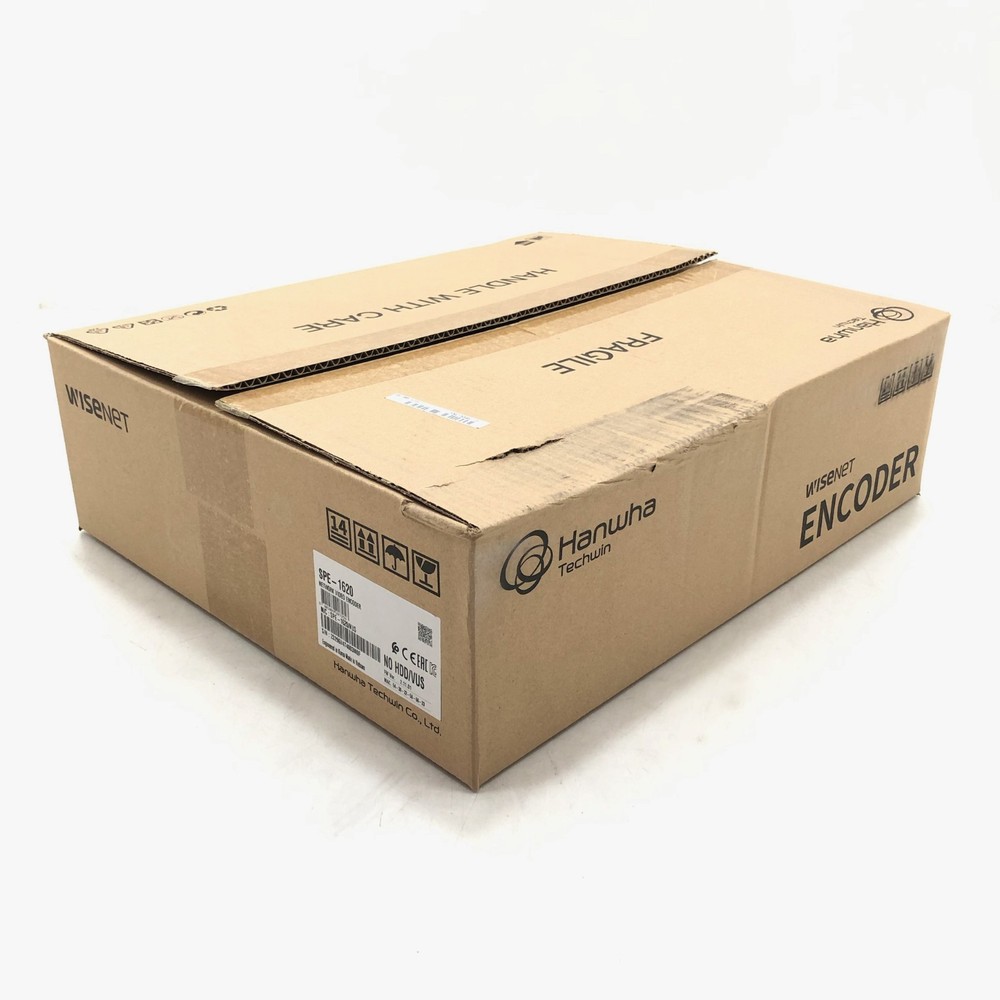 NEW Hanwha WiseNet SPE-1620 16-Channel 2MP Network Security Video Encoder
