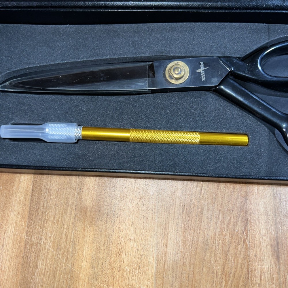 Scissor Tailed Professional Scissors With Crafting Blade