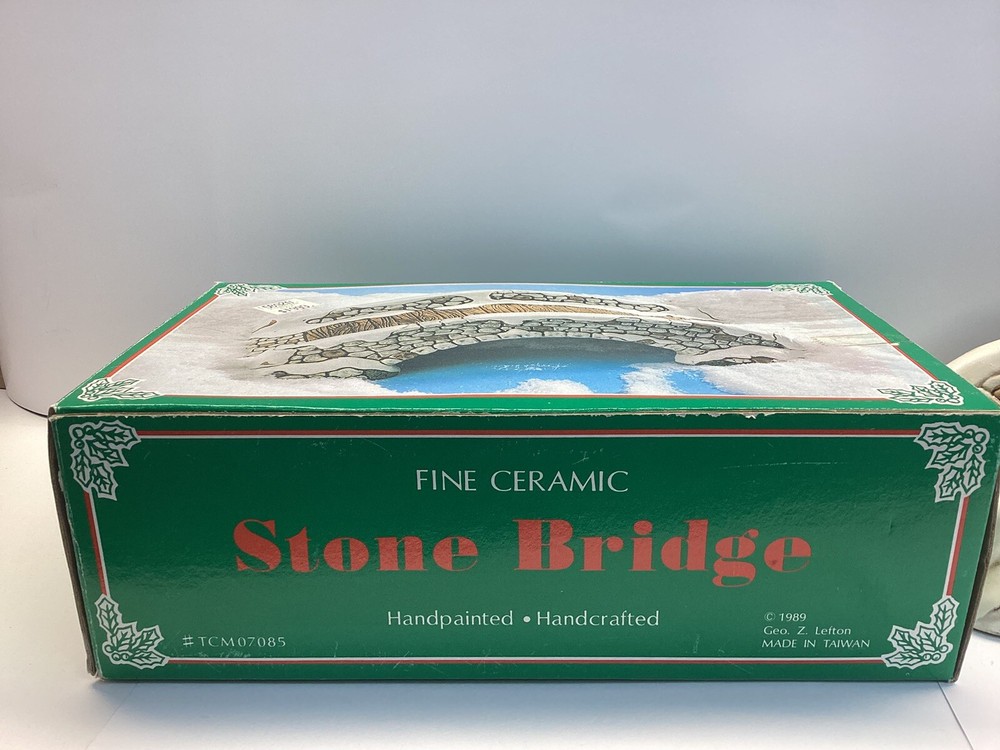Fine Ceramic Stone Bridge Size 9" x 5"