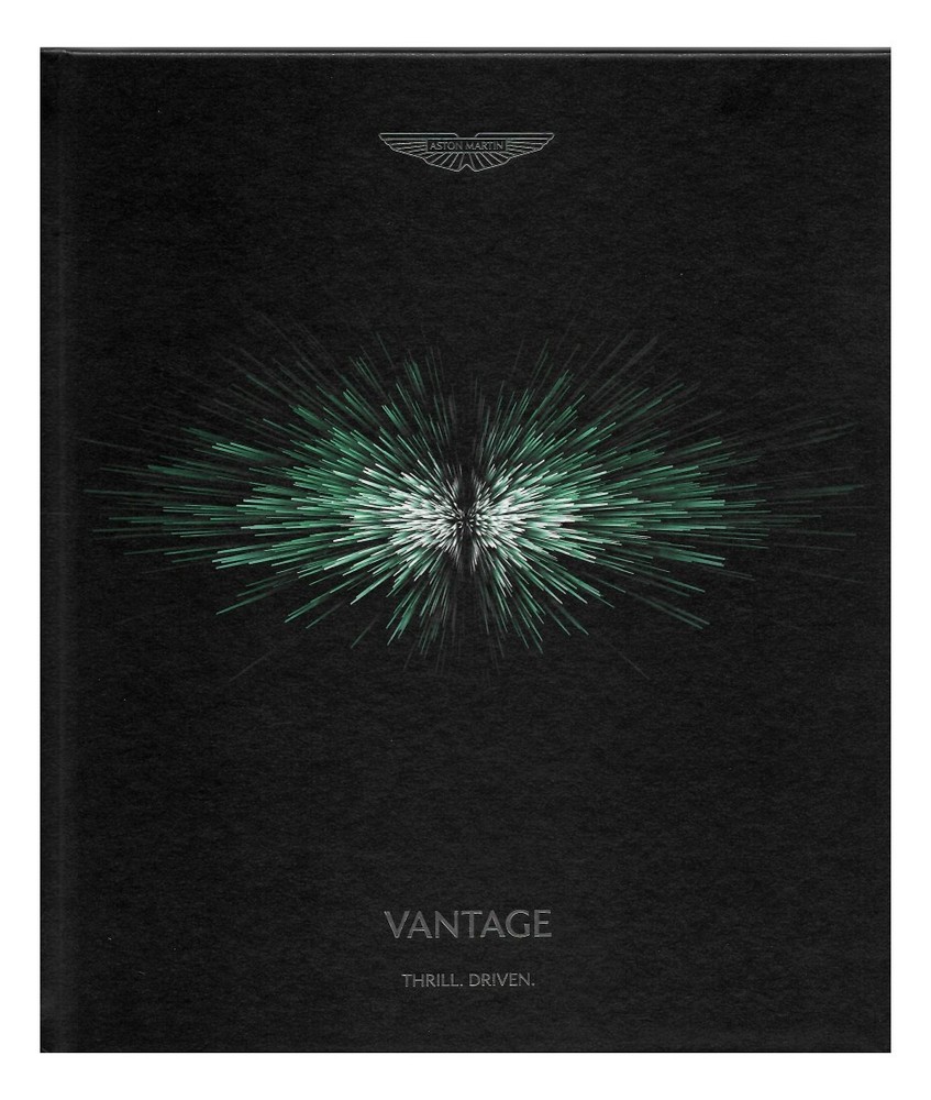 OFFICIAL Aston Martin Vantage Hardback Brochure
