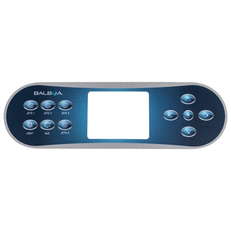 Balboa Spa Control Overlay Decal TP700 Panel17391