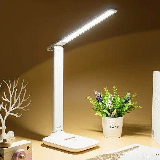 Desk Lamp LED 3-Level Touch-Sensitive Eye-Caring - USB-Powered