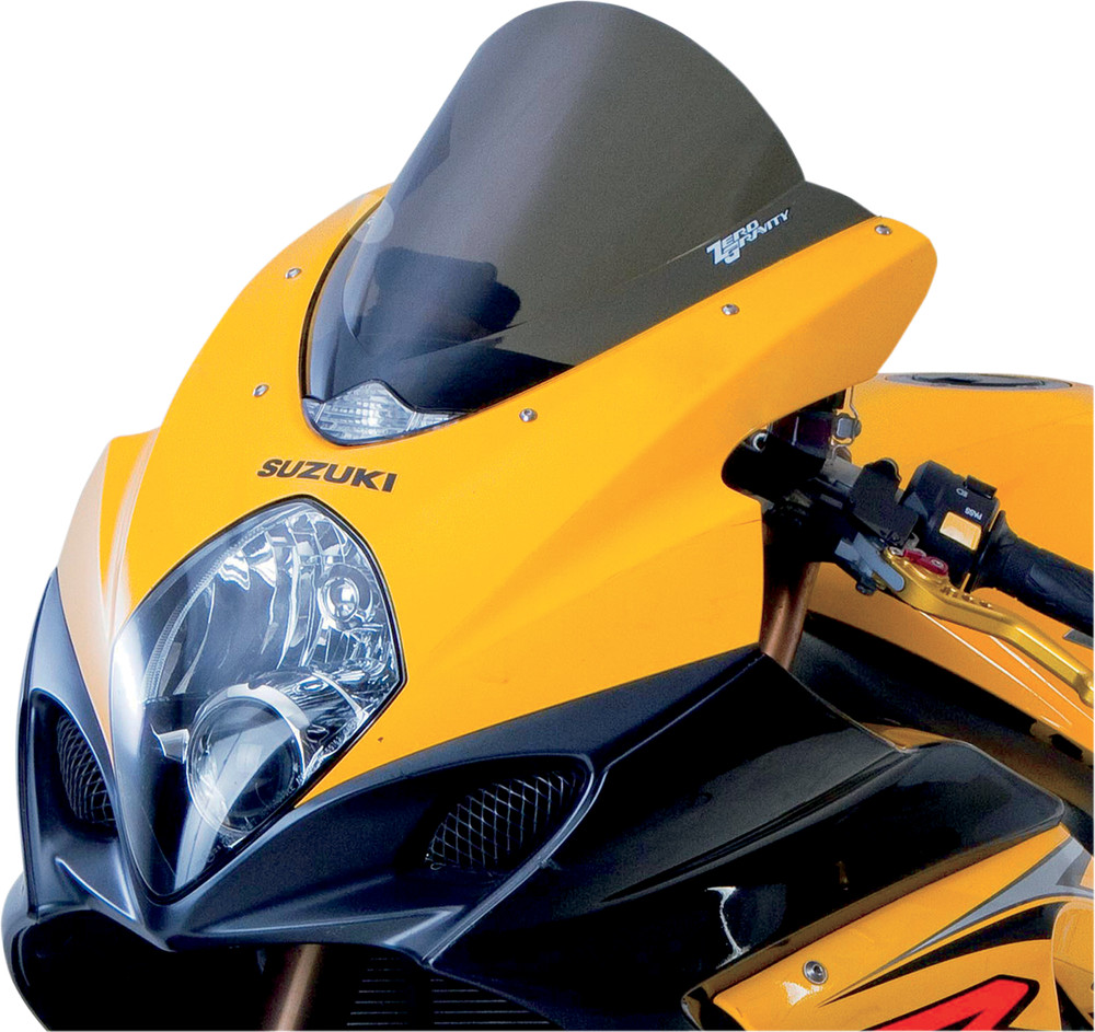 ZERO GRAVITY Double Bubble Windscreen Smoke GSXR1 16-111-02