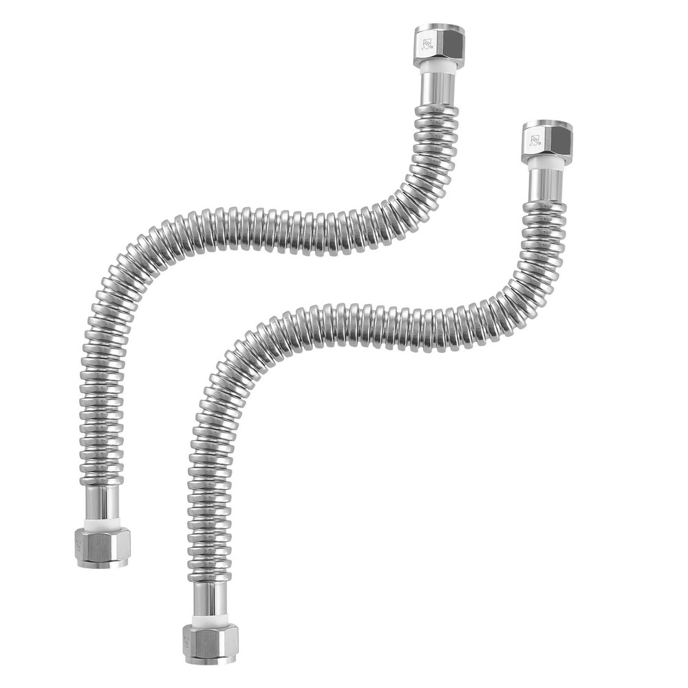 VEVOR Water Heater Kit 18 Inch Length Water Heater Flex Connector for Kitchen