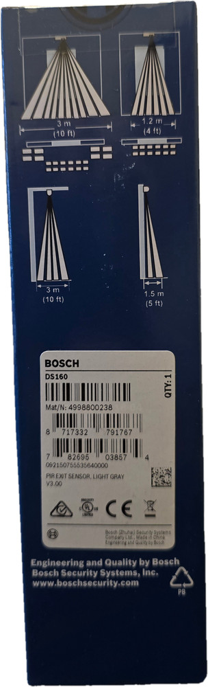 Bosch DS160 Request to Exit Motion Sensor - Light Grey