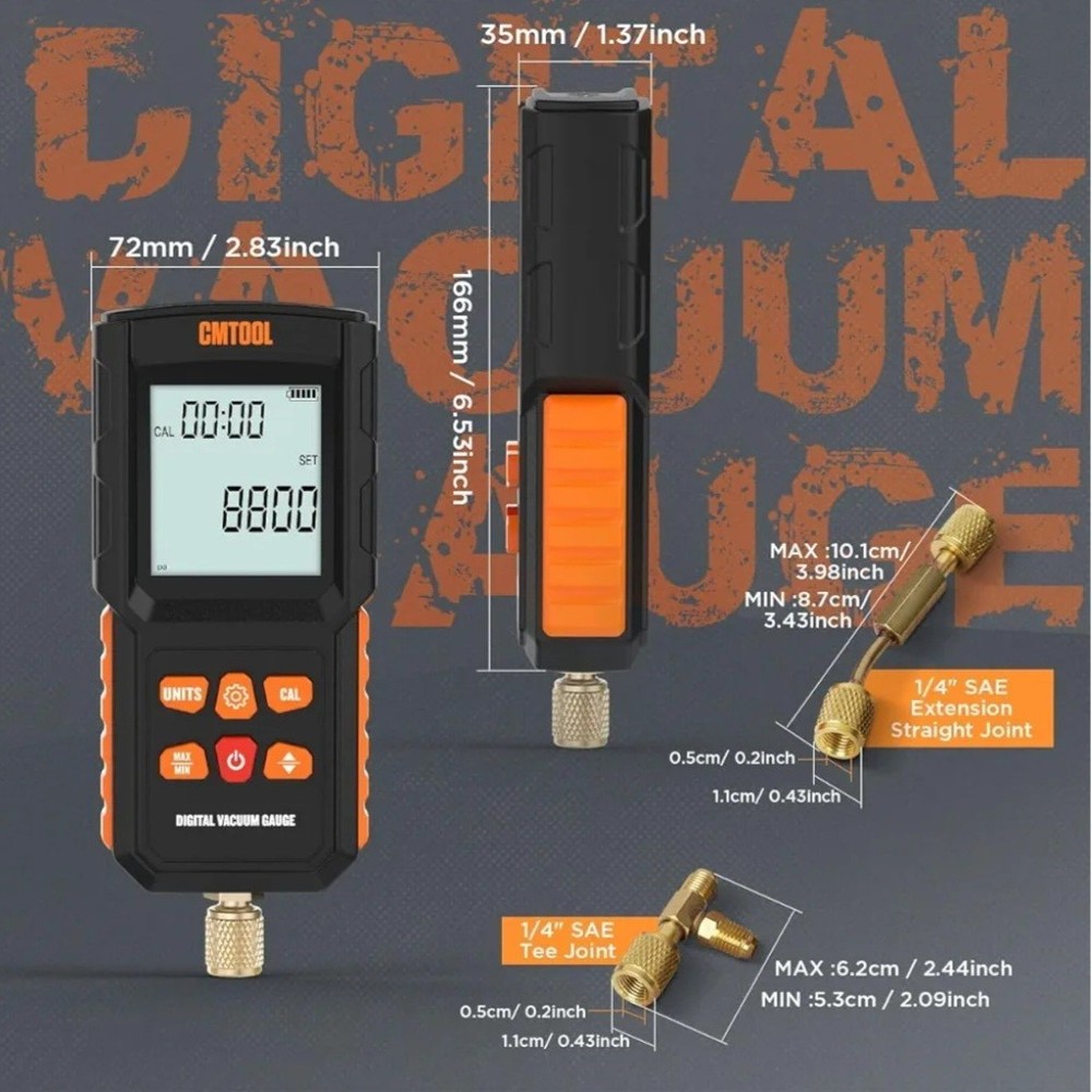 CMTOOL DIGITAL AVACUUM Gauge