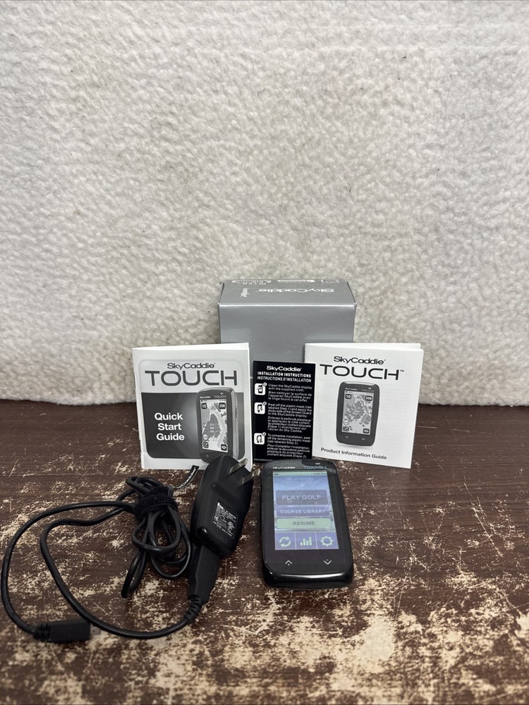 SkyCaddie Touch Screen Golf GPS Distance Range Finder Tracker **Tested**