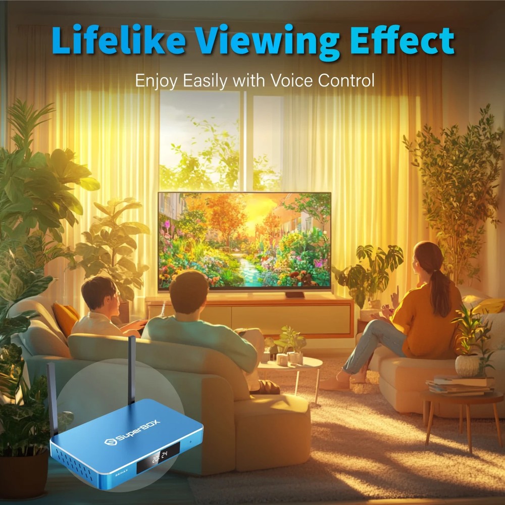 BRAND NEW 2025 SUPERBOX S6 MAX - NEVER PAY FOR TV OR SUBSCRIPTIONS AGAIN