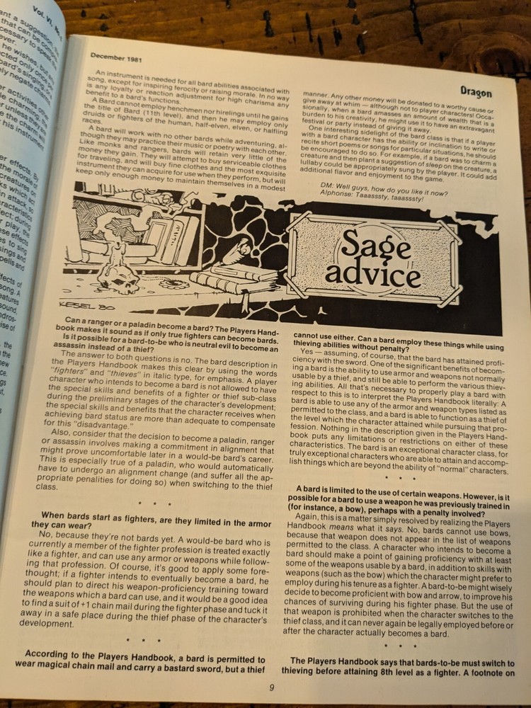 Dragon Magazine issue #56 dec 1981