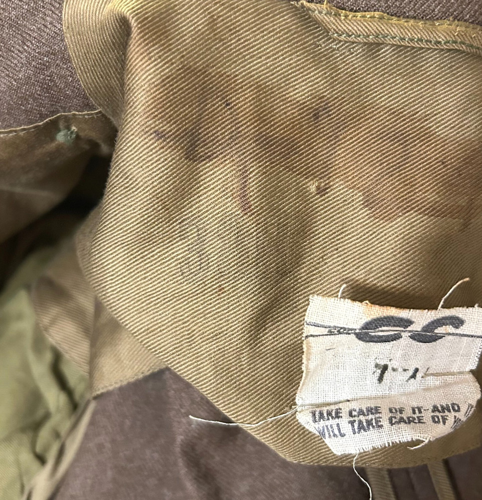 WWII Alaskan Defense Command 4 Pocket Service Coat