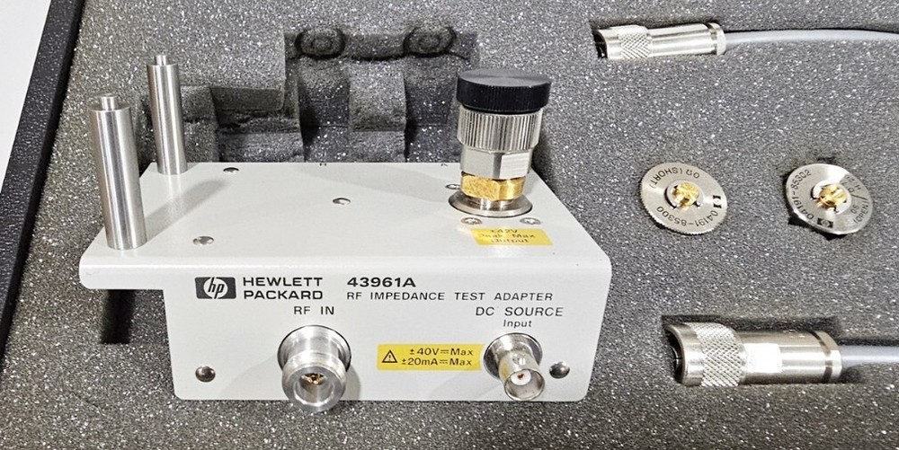 HP 43961A RF Impedance Test [#B240329]