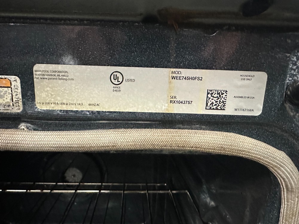 Genuine WHIRLPOOL Range, Control Board # W10759281