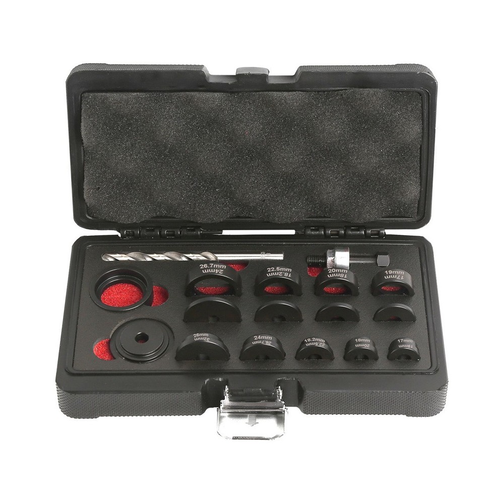 Pro-Kit Parking Sensor Hole Cutter Tool Set - 17pc