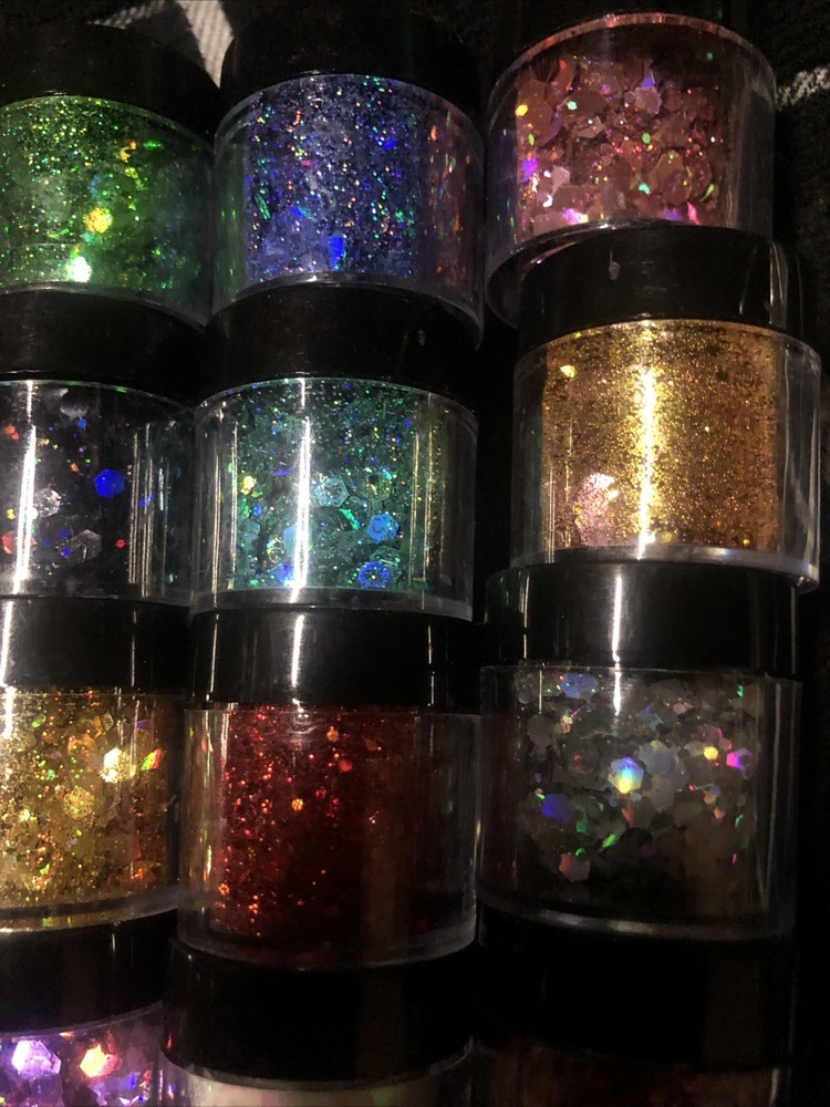 Chunky Glitter Groovy Colors!