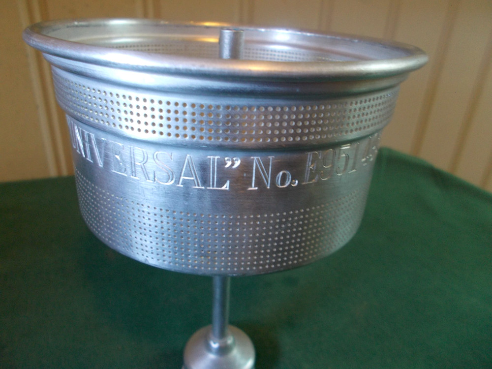 ANTIQUE UNIVERSAL COFFEE PERCOLATOR CLEAN WORKS GREAT!