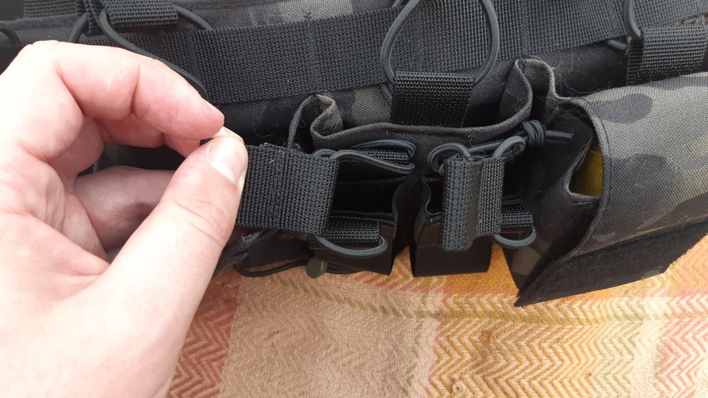 D3CR Style Chest Rig Multicam Black