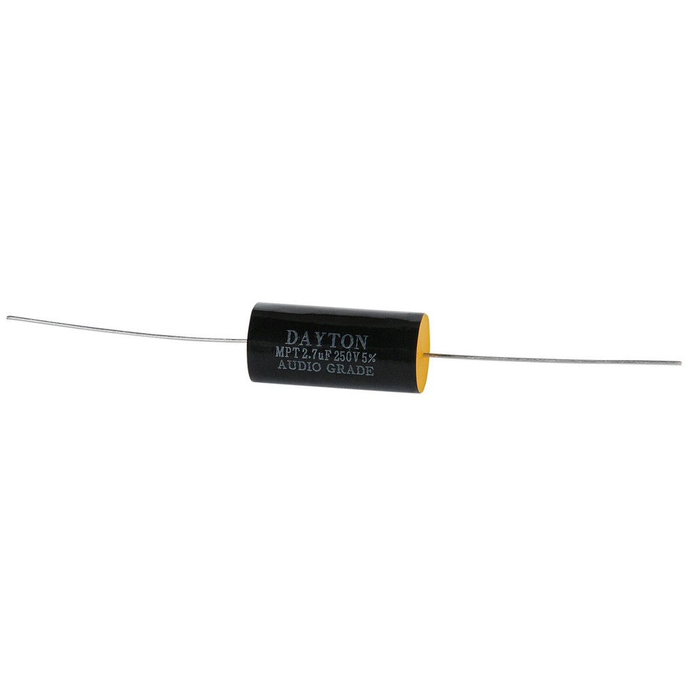 Dayton Audio DMPC-2.7 2.7uF 250V Polypropylene Capacitor