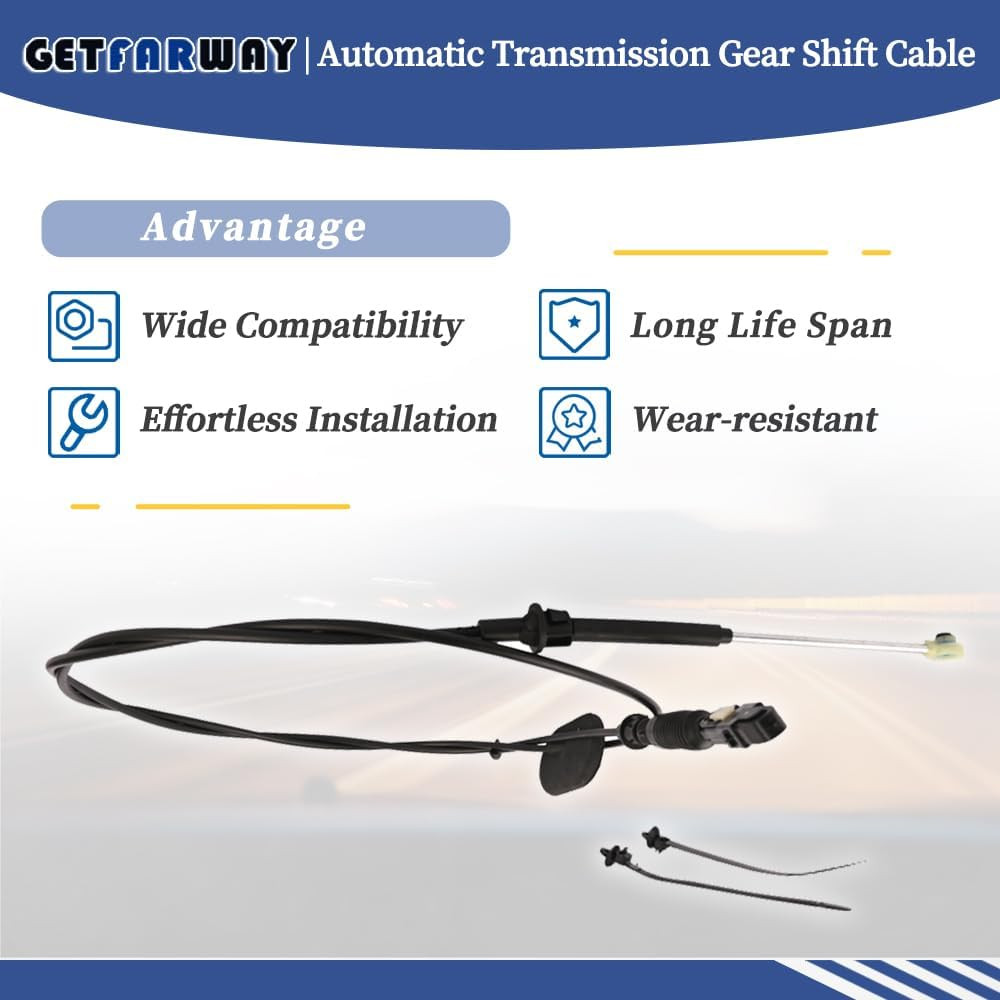 15037353 Automatic Transmission Gear Shift Cable Compatible with 1995-2000