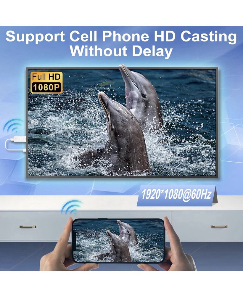 Wireless HDMI Transmitter and Receiver 2-in-1,