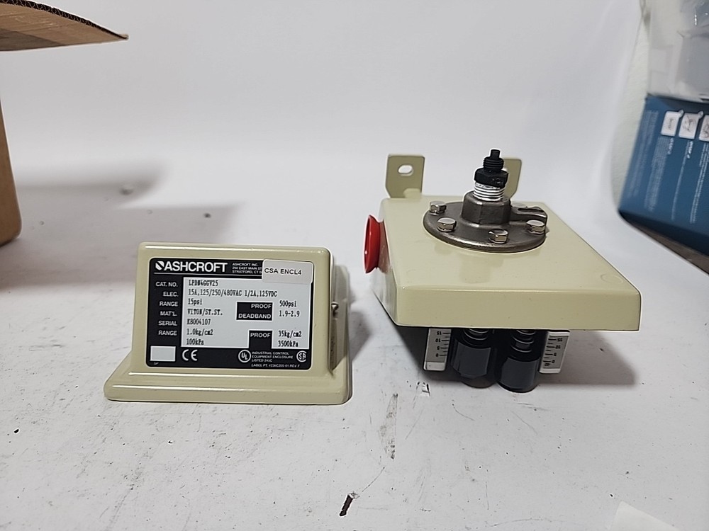Ashcroft LPDN4GGV25 Pressure Switch