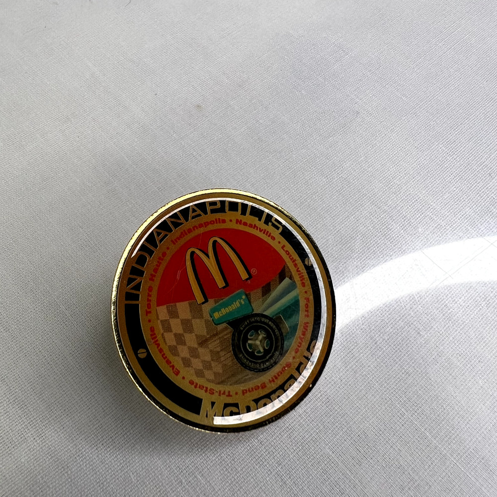 McDonald's Lapel Pin Indianapolis Vintage