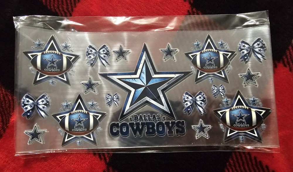 Cowboys Uv Dtf Wraps