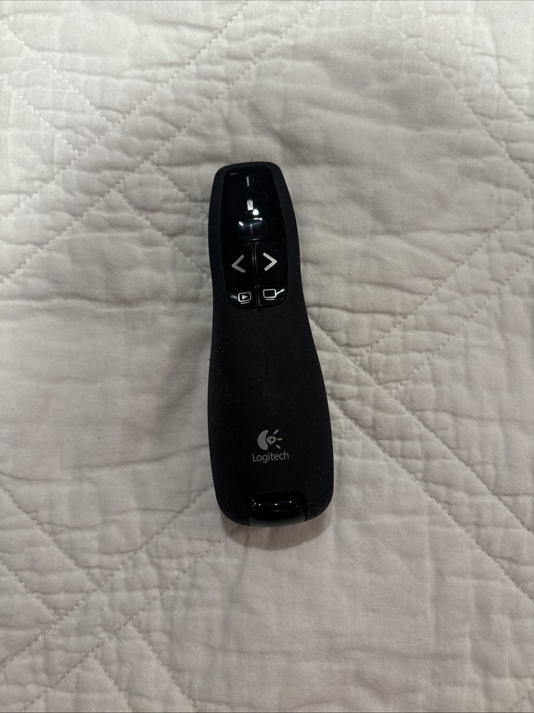 Logitech R400 Laser Presenter Remote Control Pointer Black