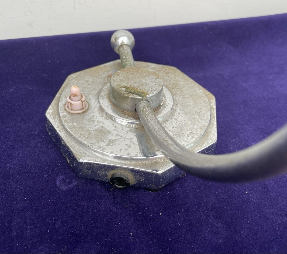 Art Deco Chrome Table Lamp Base Original