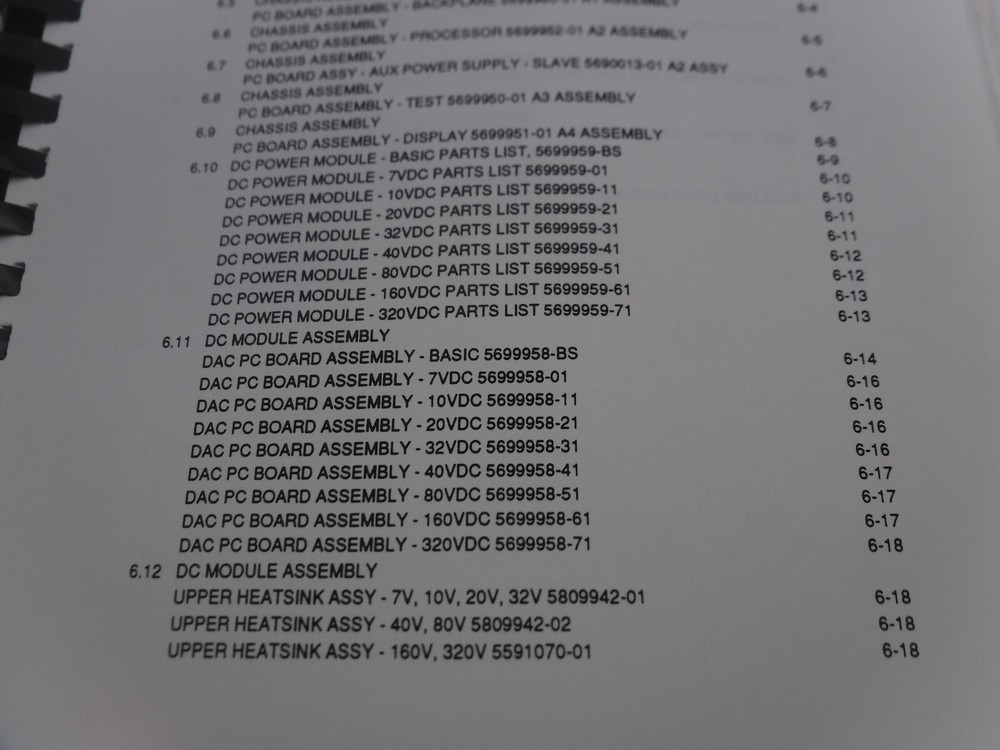 Elgar AT8000 Programmable DC System Manual M699961-02