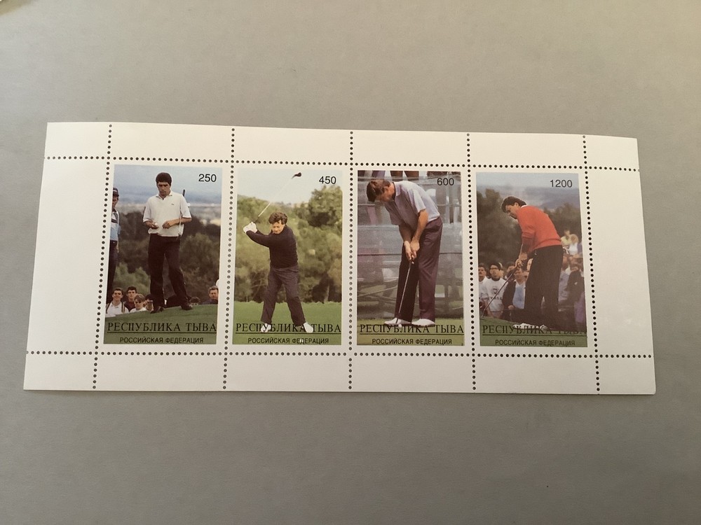 Golf Golfing mint never hinged stamps sheet Ref R48735