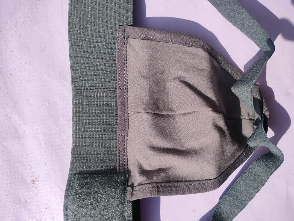 Scrotal Support, Size LARGE,1 Unit in Greycolor