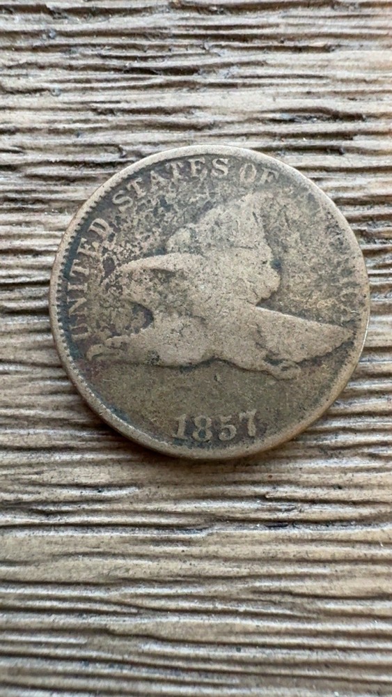1857 Flying Eagle 1¢ Cent