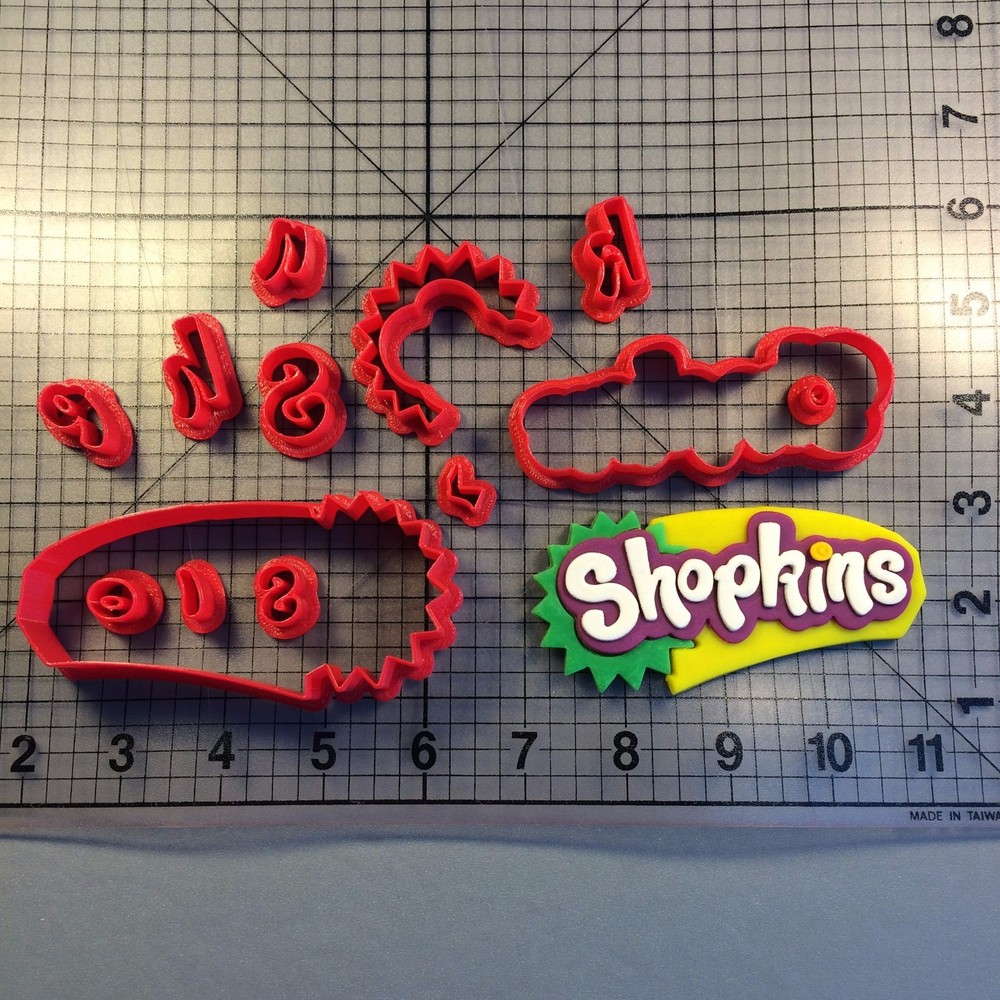 Toy Logo 102 Cookie Cutter Set