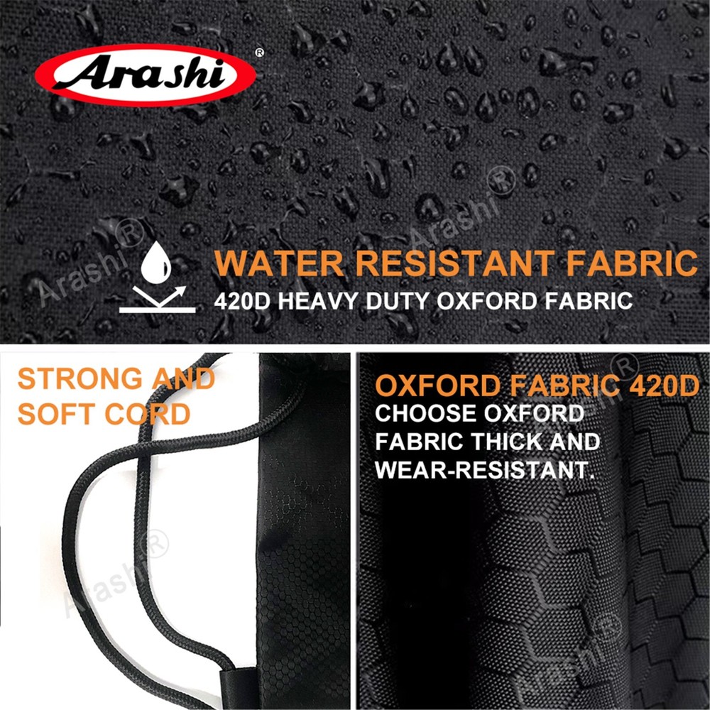 Arashi Universal Waterproof Oxford Canvas Fabric Drawstring Bag Backpack