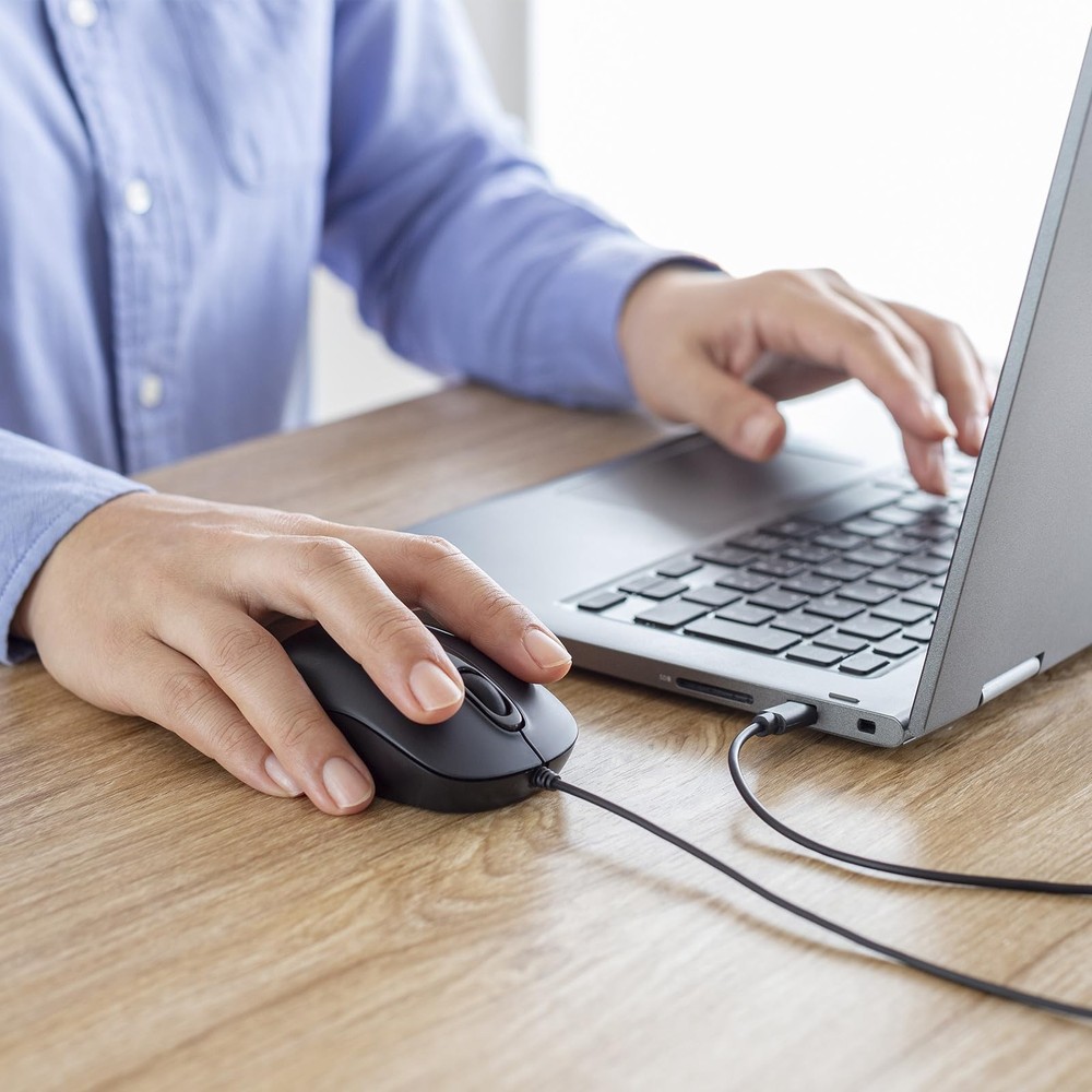 Wired Type-C Laser Mouse MA-LSC176BK