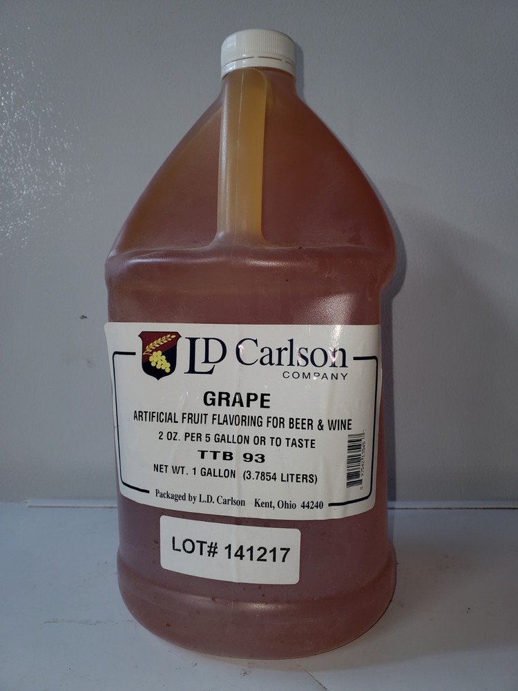 LD Carlson Grape Natural Flavoring 1 Gallon