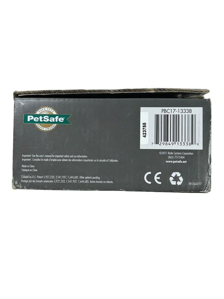 Petsafe Vibration Bark Control Collar - PBC17-13338 New Open Box